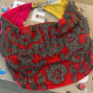 Rare ombré Mignonne Gavigan scarf necklace